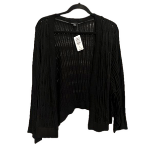 Torrid Black Open Rib Stitch Shrug. NWT. Size 5